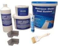 Nassboards Waterproof Tanking Kit System WSK for Wetrooms, Bathrooms, Kitchens and Waterproofing – Perfect for Wet Zones, Tiling Showers, Preventing Moisture – 5m Complete Tanking Kit