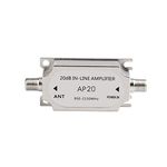New Satellite 20dB in-line Amplifier Booster 950-2150MHZ Signal Booster for Dish Network Antenna Cable Run Channel Strength