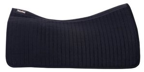 Back On Track Saddle Pad - Western - Black - 31 Spine X 15 Drop