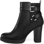 mysoft Women's Ankle Boots Chunky S