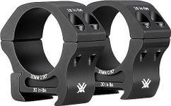 Vortex Optics Pro Series Riflescope Rings - 30mm - Low Height [0.90 Inches22.86 mm], Black