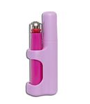 The Clinger - Smell Proof, Crush Proof, Cigarette Tube, Portable, Lighter Case Which Attaches to Your Bic or Clipper Lighter! (Pink)…