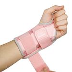 NuCamper Wrist Brace Carpal Tunnel Left Hand for Men Women,Wrist Support Splint Hand Brace with Adjustable Straps,Night Sleep Support Arm Stabilizer with Compression Sleeve for Tendonitis,Arthritis,Sprains,Pain Relief…