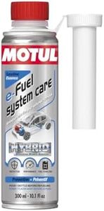 Motul - Entretien Injection Essence pour Voitures Hybrides HEV et PHEV - Additif Multifonction d'entretien et Performance - Stabilisateur de Carburant - e-Fuel System Care - 300 ML