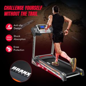 Branx Fitness Elite Runner Pro Treadmill – Folding Electric Running Machine