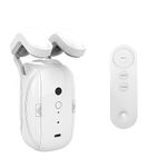 NogrAx Electric Curtain Opener for Smart Home Gadgets, Automatic Compatible with Window Pole Blinds Accessories switch bot hub devices with Timer (remote control,1pc)