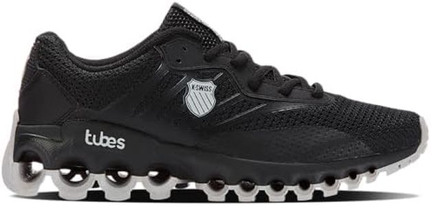 K-Swiss Men's Tubes Sport Training Shoe, Black/Vapor Blue, 11.5 M