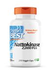 Doctor's Best, Nattokinase, 2,000 FU, 270 Vegan Capsules, Lab Tested, Gluten Free, Vegetarian