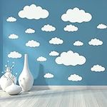 Big Clouds Wall Decals Removable DI