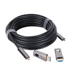 4K HDMI Cable 98FT with Detachable Connectors, VCOM High Speed 18Gbps HDMI 2.0 Braided HDMI Cord with 4K@60Hz, HDCP 2.2, for Laptop, Monitor, PS5, PS4, Xbox One, Fire TV, Apple TV & More