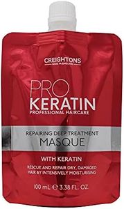 Creightons Pro Keratin Repairing Deep Treatment Masque (100ml) - Formulated with Keratin. Rescue and Repair Dry, Damaged Hair by Intensively Moisturising