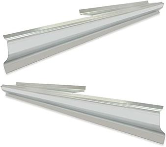 KUAFU Rocker Panels Compatible with 1994-2002 Dodge Ram 1500 2500 3500 2 Door Standard Cab Replacement Pair Slip-on Style