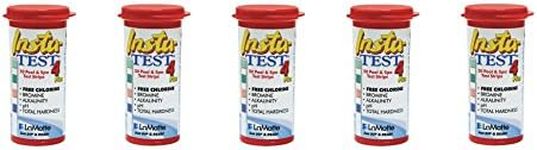 5X Lamotte Insta-Test 4 Plus, Free Chlorine, Bromine, Alkalinity, pH, Total Hardness Testing