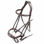 Velociti Ergonomic Flash Bridle Havana Cob