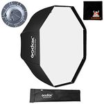 Godox 120cm Octagon Umbrella Softbox Bowens Mount for Studio Monolight Flash Portrait Photography