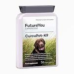 CurcuPet-K9 Turmeric Dog Supplements – 56 Capsules – Joint Aid for Dogs with Curcuma Complex & Turmeric – Joint Supplements for Dogs by FutureYou Cambridge