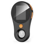 HVVENTY 2.0inch IPS HD Screen Digital Handheld Microscope 1080P 500X Video Microscope with Magnifying Glass and 8 LEDs Black
