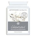 Activated Charcoal Supplement | 60 Capsules | Just For Tummies | Vegetarian | Vegan | Gluten-Free | Made in The UK