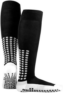 LUX Chaussettes de Football antidérapantes, antidérapantes pour Football, Basket-Ball, Hockey, Sport