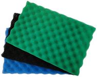 AllPondSolutions Replacement Garden Fish Pond Spare Filter Foams Sponge Packs - Set of 3 Fine Medium Coarse (17" x 11")