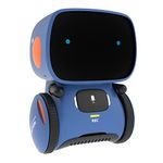 98K Robot Toy for Boys and Girls, Smart Talking Robots Intelligent Partner and Teacher with Voice Control and Touch Sensor, Singing, Dancing, Repeating, Gift Toys for Kids Age 3 and Up