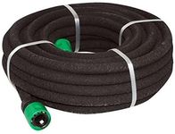 iTrend 30m x 12.5mm Porous Soaker Hose - Garden Drip Soaking Hose - Easy to Use Plant Watering Device - Micro Drip Hose for Root & Soil Irrigation - Hose for Gardens, Lawns, & Farms (30M x 12.5mm)