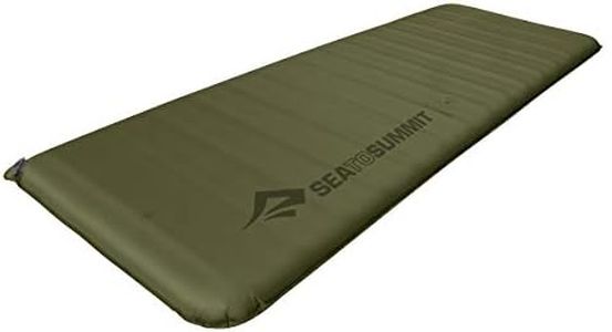 Sea to Summit Camp Plus Self-Infating Sleeping Mat, Moss, Rectangular Wide