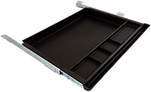 NYCCO Pencil Drawer by Underdesk Drawer 23 Inch Wide - Ball-Bearing Slides - Black