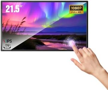 MWE 21.5 inch Wall Mount Digital Signage, FHD Touchscreen Monitor Android OS, Multi-Touch Screen Smart Split, Commercial Advertising Display, Time Switch, CMS Management, HD-MI/ USB/ WiFi/ for Windows