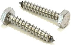 1/4" x 1-1/2" Stainless Hex Head La