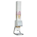 DISPENSE-RITE BCDS-BFL Countertop Boxed Ice Cream Cone Dispenser, 15-1/2" H x 9" W x 11-1/4" D, White