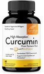 Sandhu's Curcumin C3 Complex with BioPerine 60 Capsules- High Absorption Curcumin from Turmeric Root