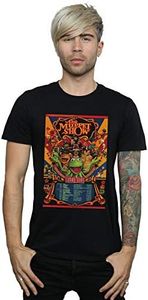 Disney Men's The Muppets The Muppet Show Poster T-Shirt Black Large