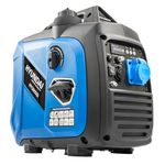 Hyundai 3.3kW / 3300W Petrol Inverter Generator, 3.0kW Continuous, Recoil Start, Pure Sine Wave, 16A Industrial Socket Low Noise Power for Caravans & Motorhomes