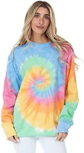 DARESAY Tie Dyed Sweatshirt-Eternity-XL