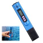 TDS Meter Digital Water Tester Quality Meter LCD Pen with 0-9990 PPM Measurement Range 2% Reading Accuracy Portable for Swimming Pools Household Tap Drinking Water Aquarium Aquaculture Hospitals