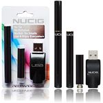 NUCIG UK Brand Premium Electronic Cigarette Starter Kit | Electric Cigarette Starter Kit | e Cigarette kit (BLACK)