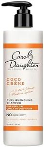 Carol's Daughter Coco Creme, Curl Quenching Shampoo for very dry curly to frizzy hair, with 12.0 fl oz / 355 ml