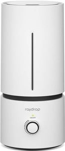 raydrop Humidifiers for Bedroom, Cool Mist Humidifiers for Babies, 1.70L Quiet Ultrasonic Humidifier, Space-Saving, Filterless, Auto Shut Off - (White, UK 220V)