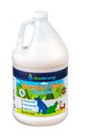 Eco Strong Outdoor Odor Eliminator Outside Dog Urine Enzyme Cleaner Powerful Pet, Cat, Animal Scent Deodorizer | Professional Strength for Yard, Turf, Kennels, Patios, Decks (128 OZ)