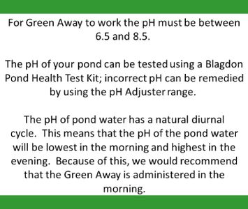 Blagdon Green Away Pond Treatment 500ml – Algae Control Solution