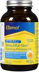 Efamol® - Beautiful-Skin Evening Primrose Oil, clinically proven to improve skin moisture, elasticity and firmness, wrinkles and dull skin, naturally rich in GLA -1000 mg 90 Softgel Capsules