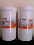 TWO 100gram TUBS of STERILISER CLEANER for HOMEBREW BEER WINE EQUIPMENT ETC