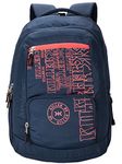 Killer Houston 36L Large Polyester Navy Blue Water Resistance Laptop Backpack