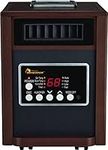 Dr Infrared Heater DR-998W, Dual Heating System, Walnut