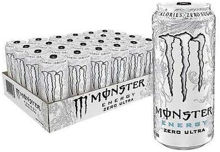 Monster Energy Drinks Discounted Price 12 Pack All Flavours Fast DELIvery 500ml (Energy Ultra Zero White No Added Sugar)