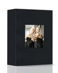 Popotop Photo Album 4x6-100 Photos Photo Books with 100 Vertical Pockets,Linen Cover Albums for Family Wedding Anniversary Baby Vacation Pictures