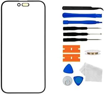 Original iPhone 15 Pro Screen Glass Replacement,Front Outer Lens Glass Screen Replacement Repair Kit for iPhone 15 Pro Series (6.1 inch)