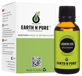 Earth N Pure Lemon Essential Oil for Revitalizing Care for Face, Scalp & Skin | 30 ML