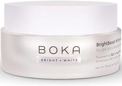 Boka Teeth Whitening Powder - Nano Hydroxyapatite, Appropriate for Sensitive Teeth, Whitening -Toothpaste Alternative with Essential Oils, Has Probiotics, Multivitamins & Aloe